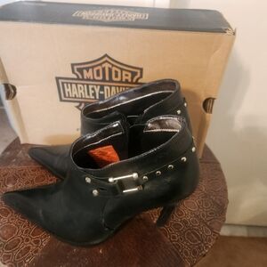 Harley davidson heeled boots